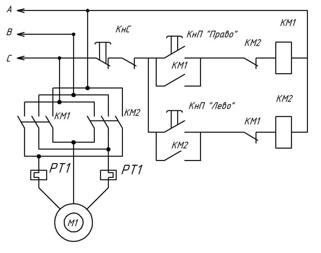 Схема реверсивного пускателя с блокировкой и тепловым реле. Схема подключения электромагнитного пускателя 380 с реверсом. Схема подключения магнитного пускателя на 380 в с тепловым реле. Кнопка реверс схема подключения. Схема подключения магнитного пускателя на 380 с реверсом.