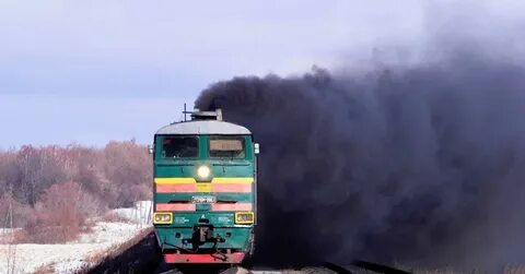 Выбросы железнодорожного транспорта
