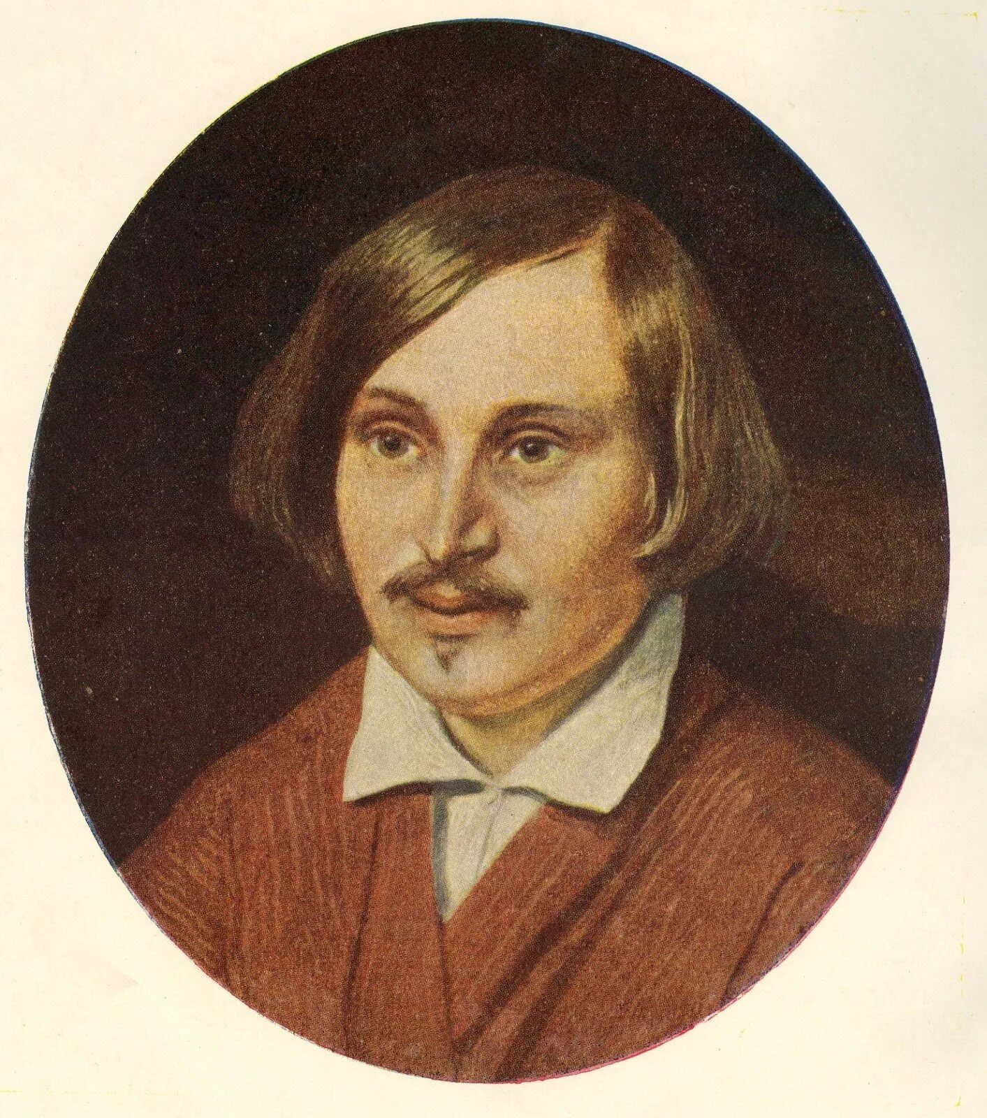 Писатель 1852 года. Портрет Иванова 1841 г. Портрет Николая Гоголя 1841 Иванов.