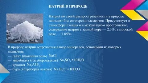 Щелочные хлорид