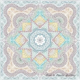 Персидская плитка крючком схема
