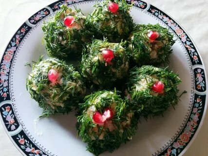 Шарики закусочные на новый год
