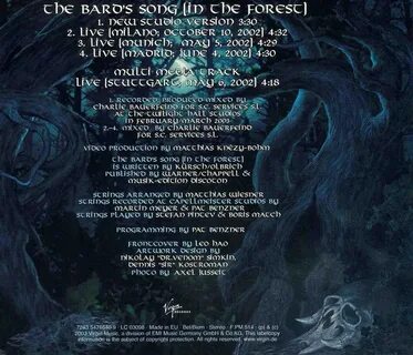 Bards song