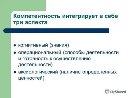 Комплексные компетенции