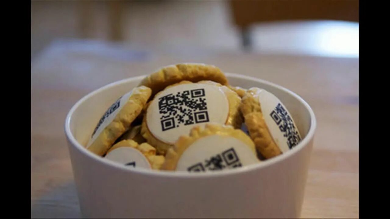 QR код печенье. Печеньки с QR кодом в подарок. Food code печенье. QR код в Японии.