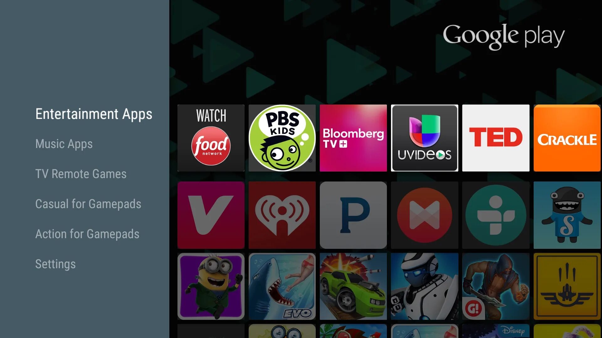 Установить приложение google tv. Google Play. Гугл плей на андроид ТВ. Google Play игры.