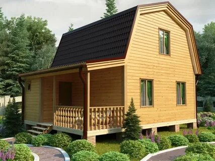 Каркасный дом 6х6 под ключ