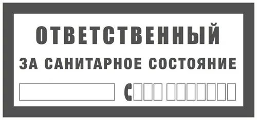 Ответственный за помещение табличка. Ответственный за санитарное состояние. Ответственный за санитарное состояние помещения. Таблички ответственный санитарное состояние. Как правильно написать ответственного