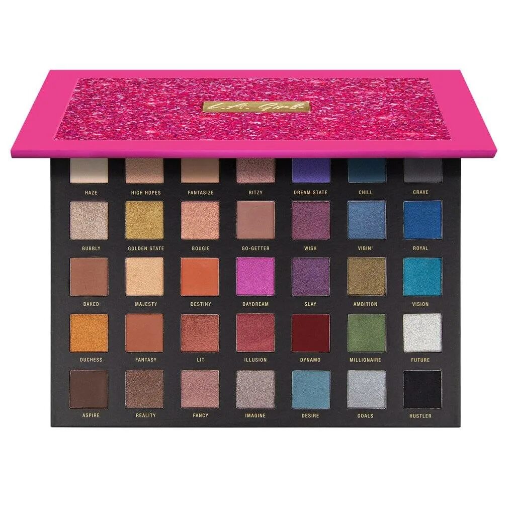 Палетка YESSTYLE. La girl палетка теней. Тени Magic. La girl Cosmetics Eyeshadow Palette ges435. Collection 35