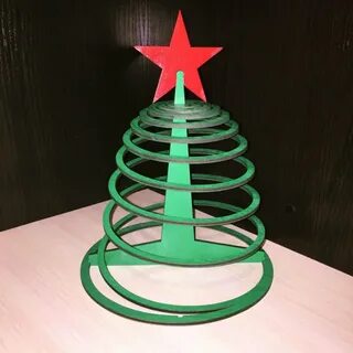 Спиральная елка