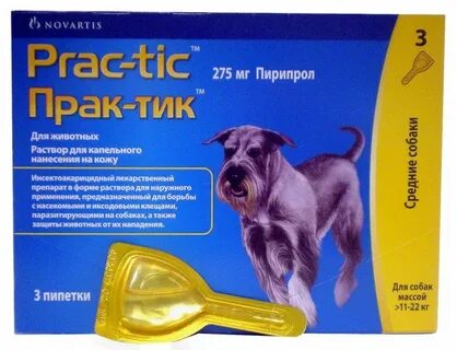 Капли от клещей для собак инструкция