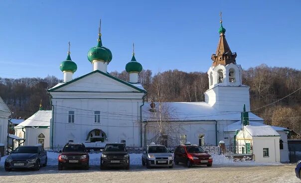Нижний Новгород Печеры Церковь Преображения Господня Фотография