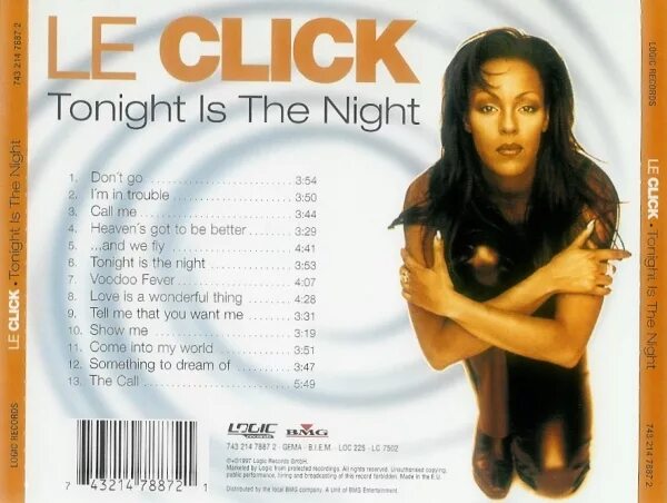 Le click Tonight is the Night. Le click Band. Le click - Call me. Le click