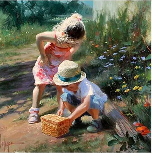 современный художник алексей слюсарь. картины детей. современные художники детям. франсиско массерия картины художника. владимир волегов подружки.