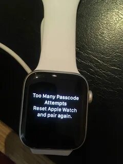 Сбросить настройки часов apple