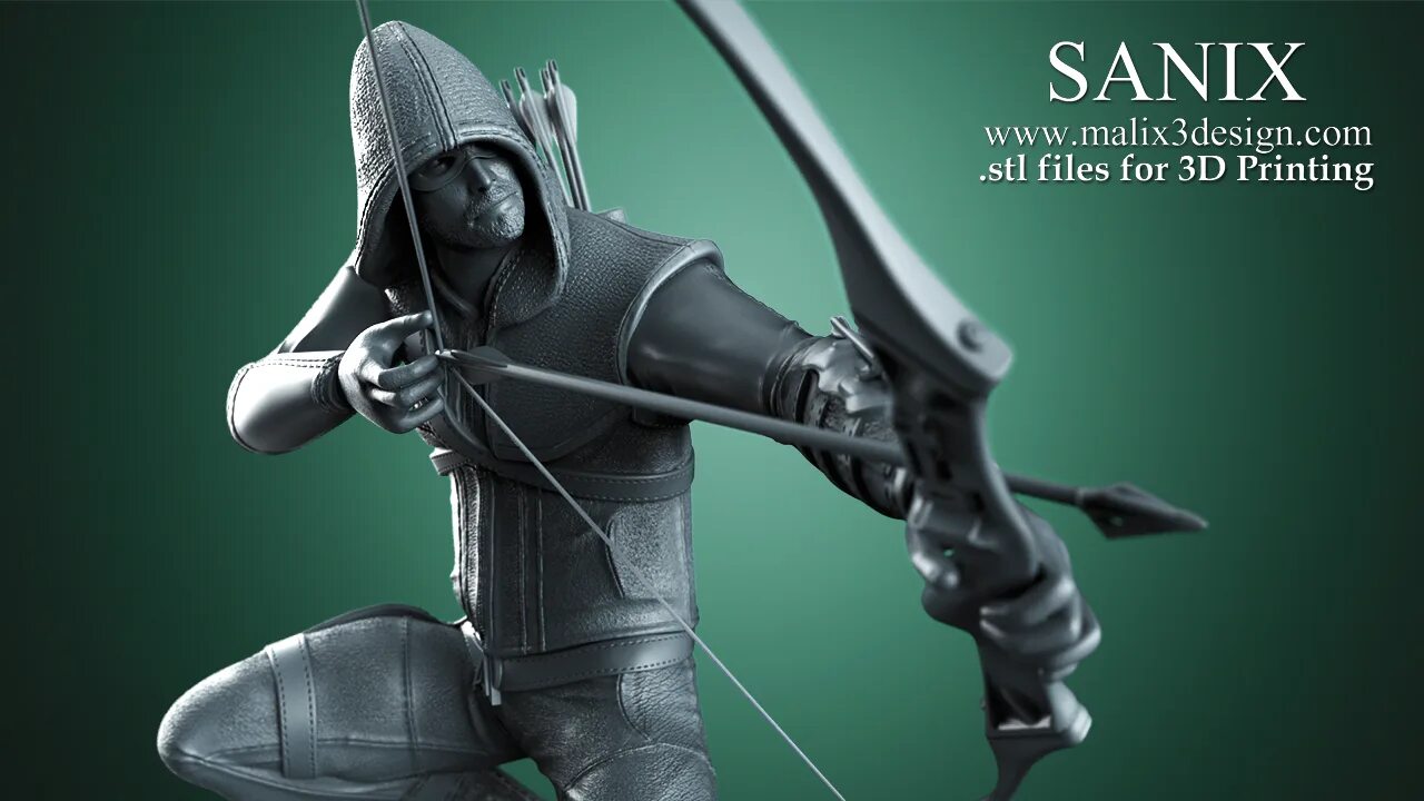 Arrow 3d roble