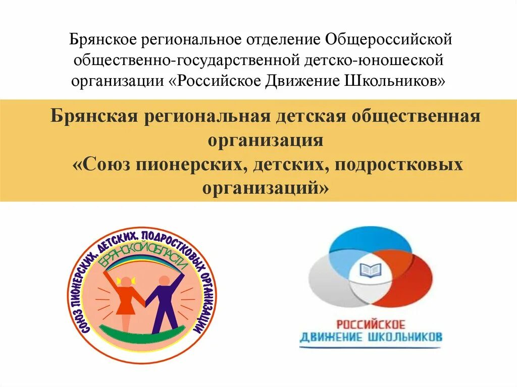 Государственно общественные организации россии. Союз пионерских детских подростковых организаций Брянской области. Российское движение школьников. Всероссийские детские общественные объединения. Общественные организации России.