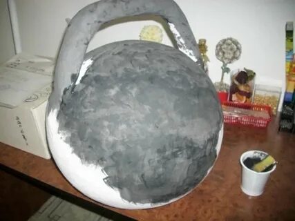 Гиря из пенопласта