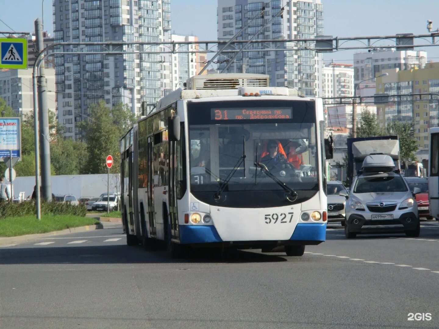 Маршрут 31 троллейбуса