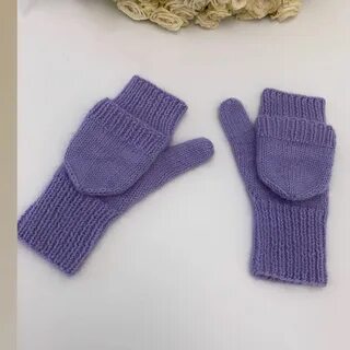 Варежки митенки