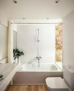 Интерьер простой ванной комнаты (134 фото) .