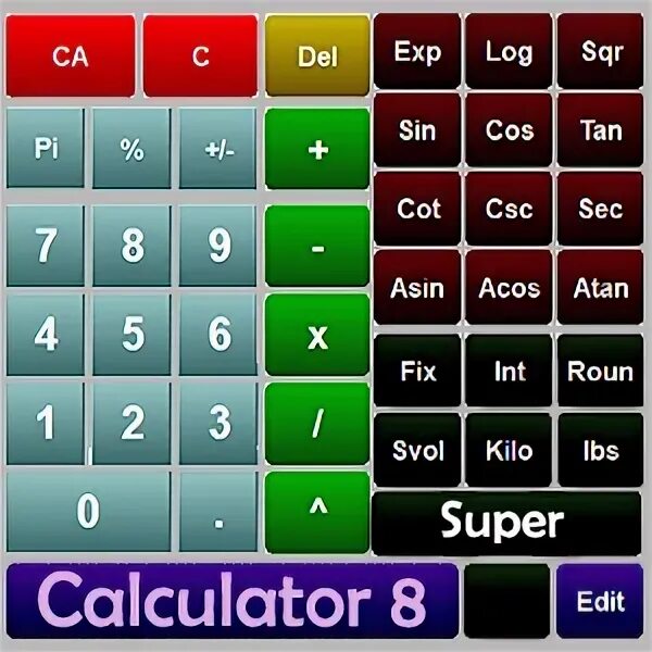 1 6 5 8 калькулятор. Primal super calculator.