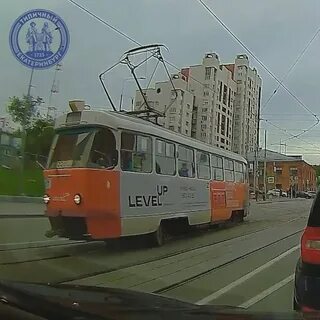 Видео едущего трамвая