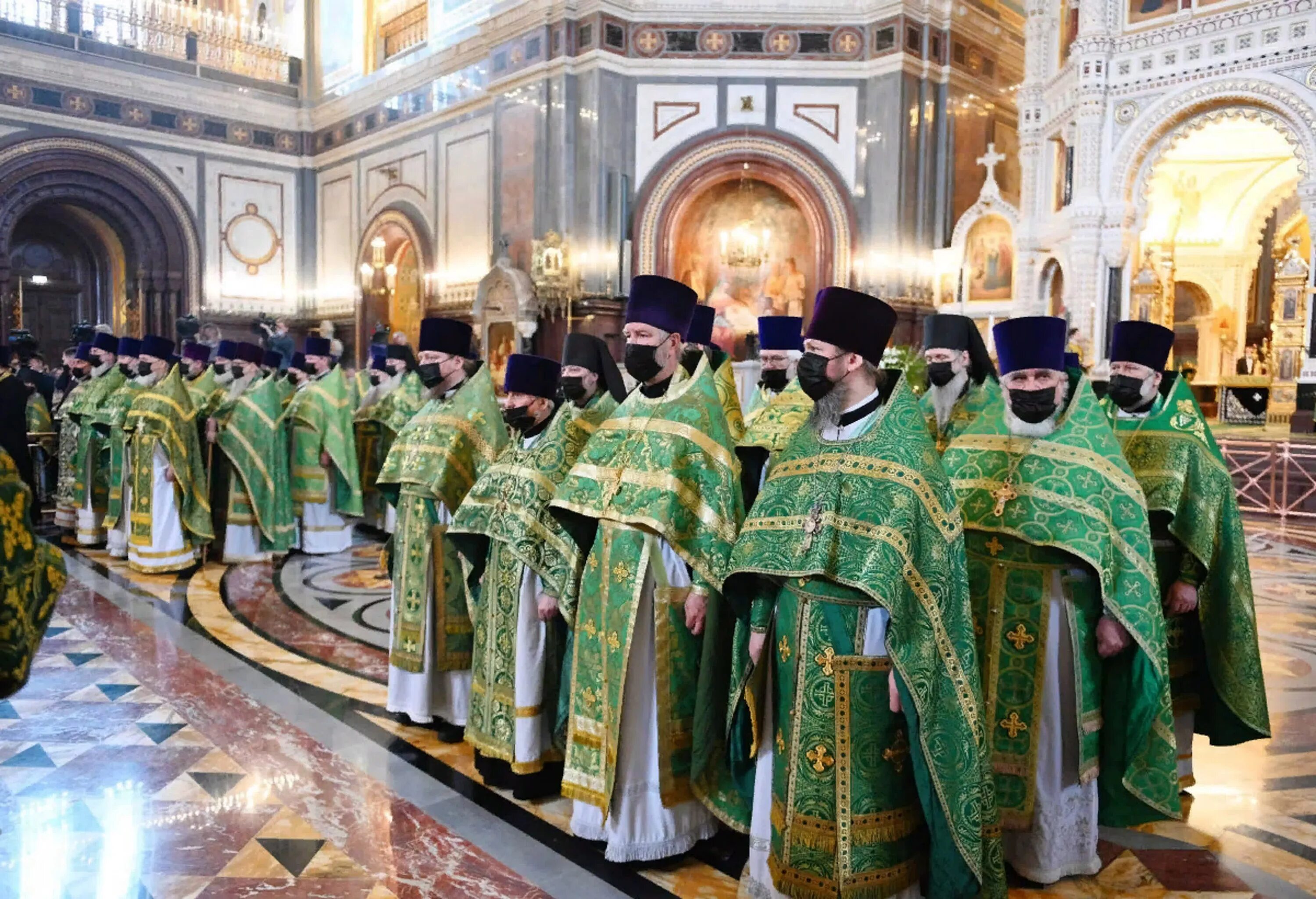 Священники храма Христа Спасителя. Церковь непоминающих православная. Непоминающие священники.