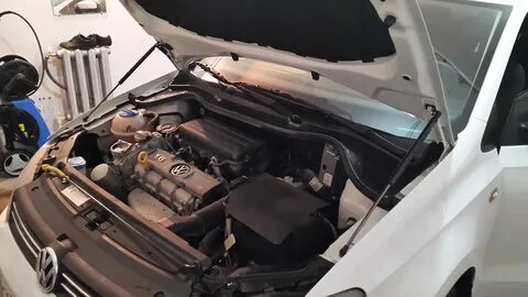 Газовые упоры поло седан