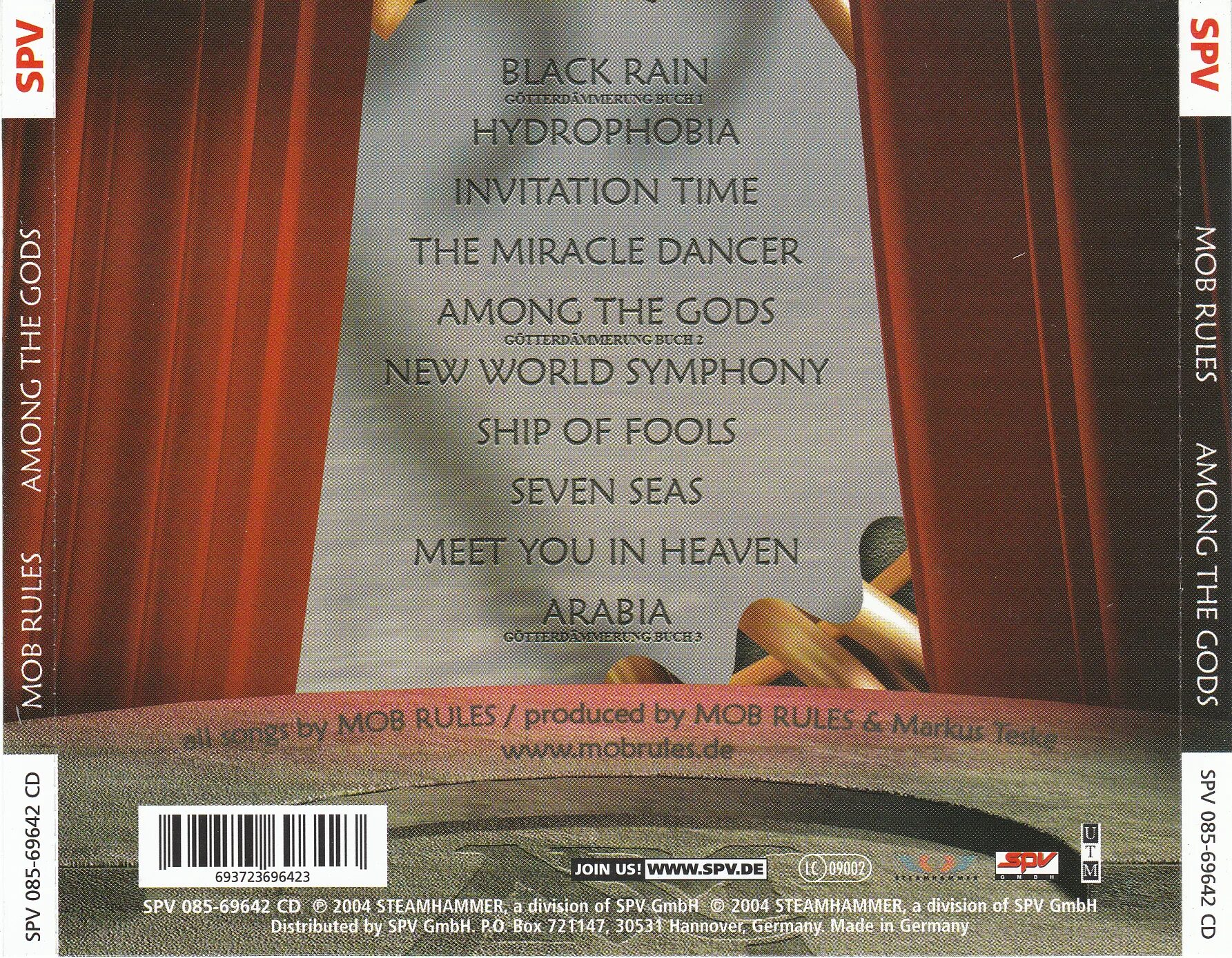В 2004 году словами. Mob Rules among the Gods 2004. CD ключ для among Gods. Mob Rules Band.