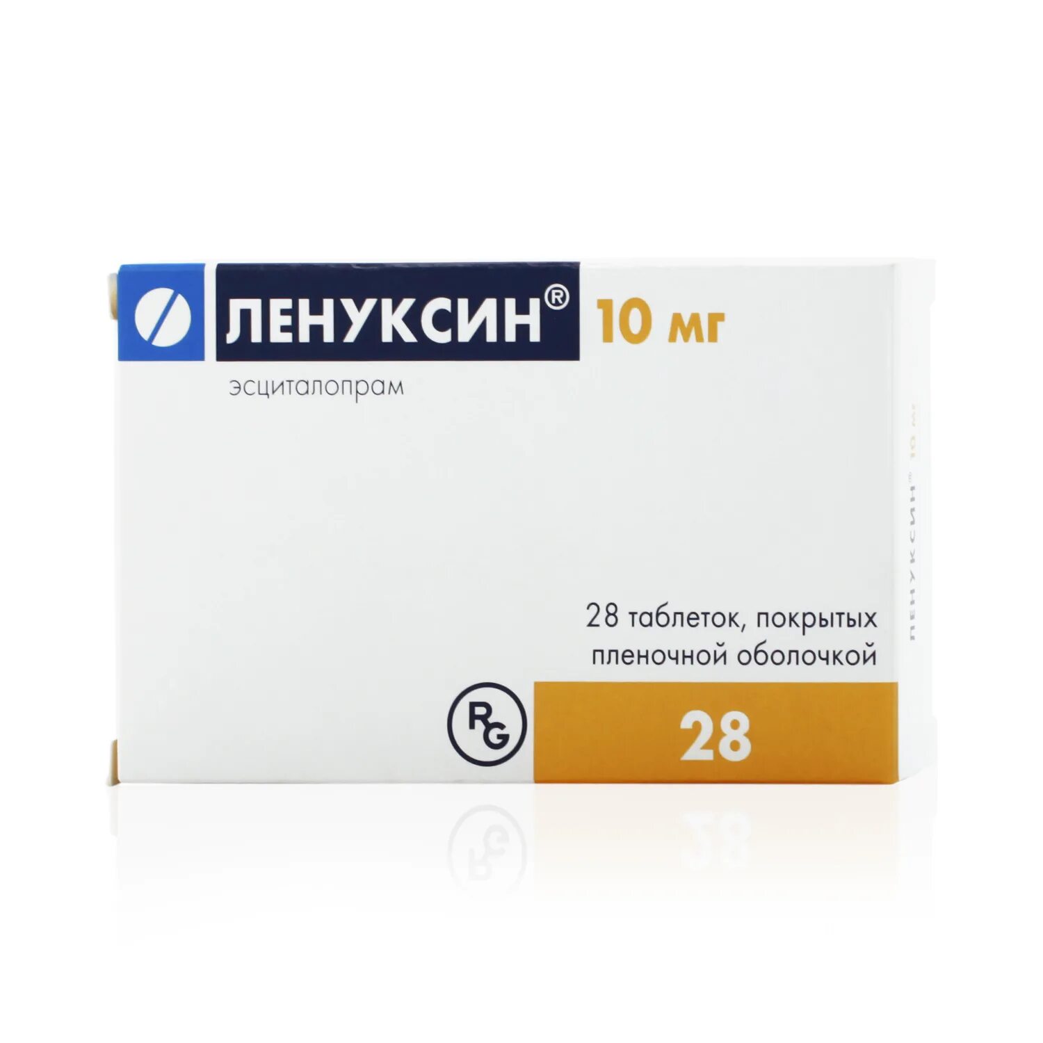 Ленуксин таблетки 10 мг 28 шт.. Ленуксин (таб.п.п/о 10мг n28 Вн ) Gedeon Richter-Польша. Ленуксин таб ППО 10мг №28. Эсциталопрам Гедеон Рихтер.
