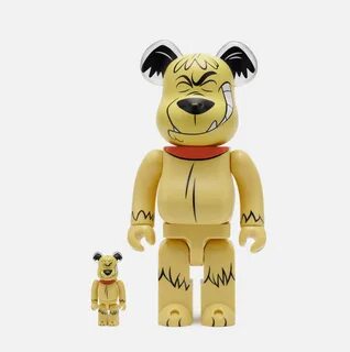 BE@RBRICK Wacky Races Muttley 100% & 400.