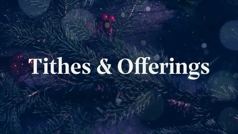 The tithes