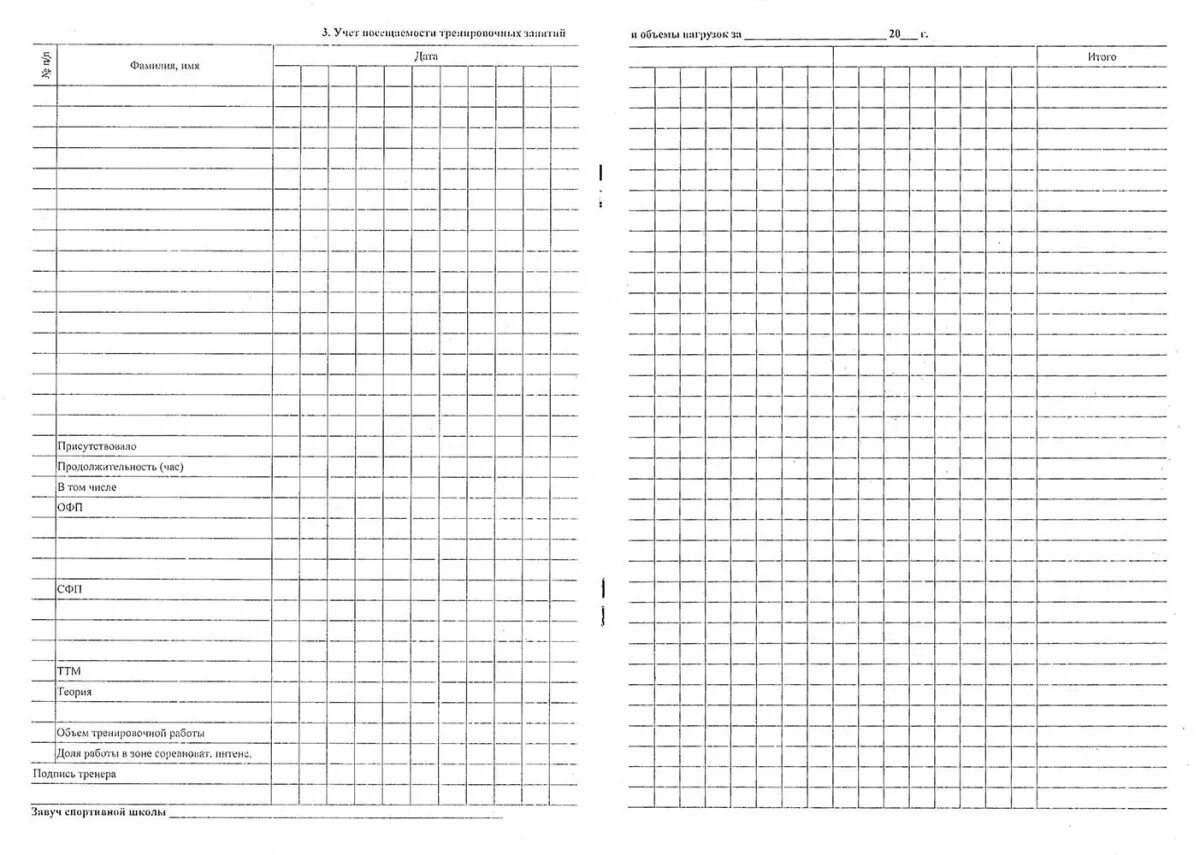 Журнал учета посещаемости логопедических занятий. Журнал учета тренировочных занятий спортивной школы. Журнал посещения детей в детском саду. Дневник посещения занятий. Образец журнала занятий