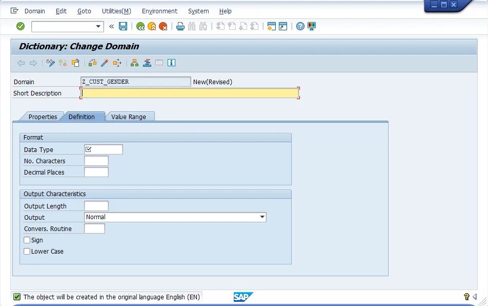 Change sap. Message type i sap abap. abap droplist.