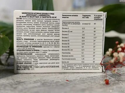 Иммуноцея таблетки инструкция