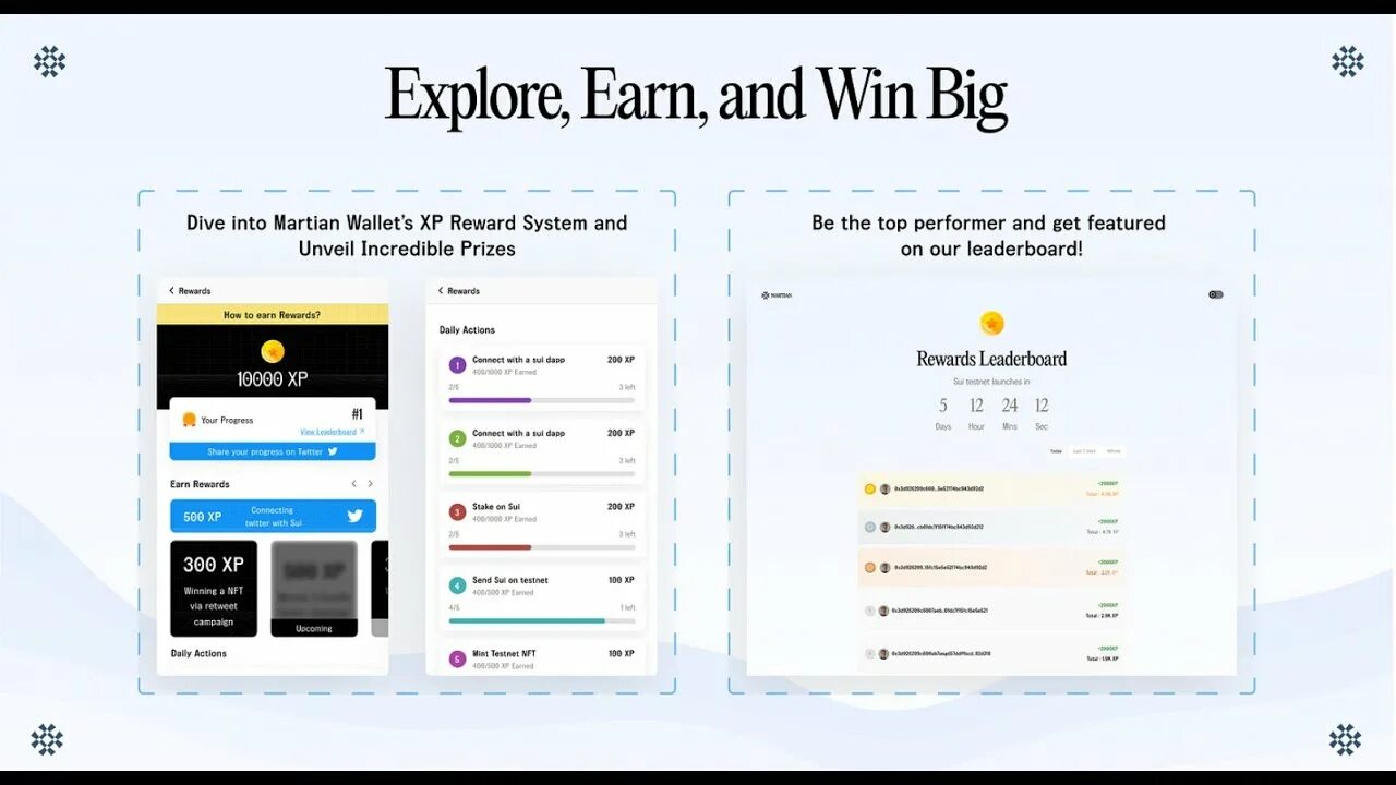Built rewards. Wallet rewards. тестнет криптовалют. why companies need reward system.