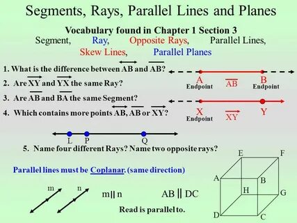 Lines contain