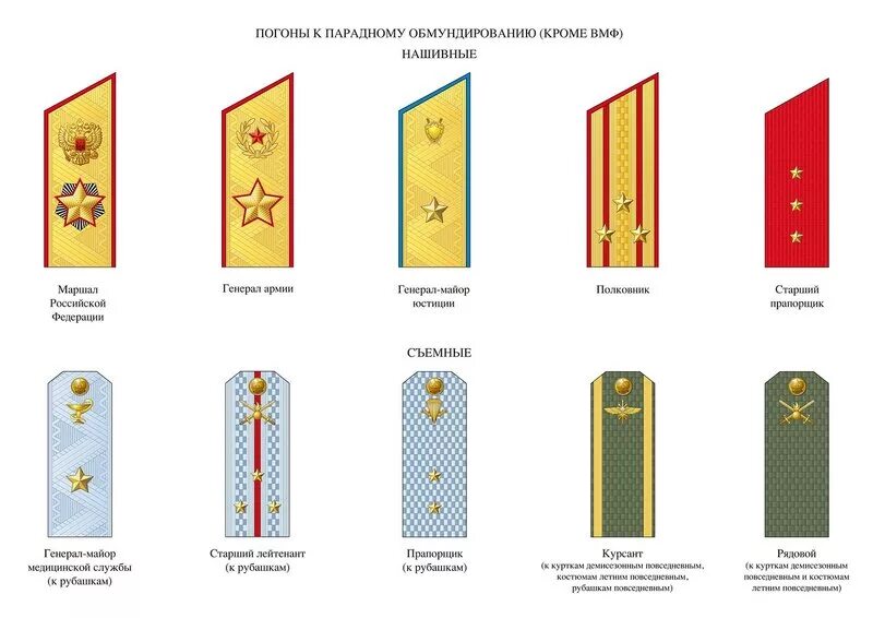 Приказ 300 изменения. Звания Министерства обороны РФ погоны. Знаки различия военнослужащих вс РФ погоны. Погоны и знаки отличия вс РФ. Погоны прапорщика Российской армии парадные.