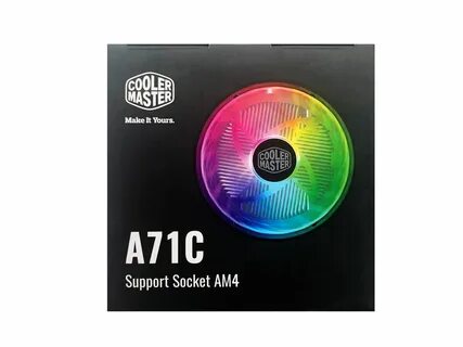 Кулер для процессора Cooler Master A71C (AM4) RR-A71C-18PA-R1Сокет процессо...