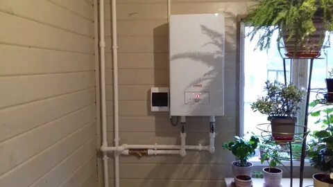 Газовый котел на деревянную стену