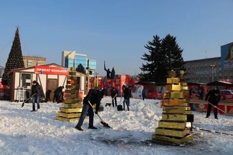 Открытия площади