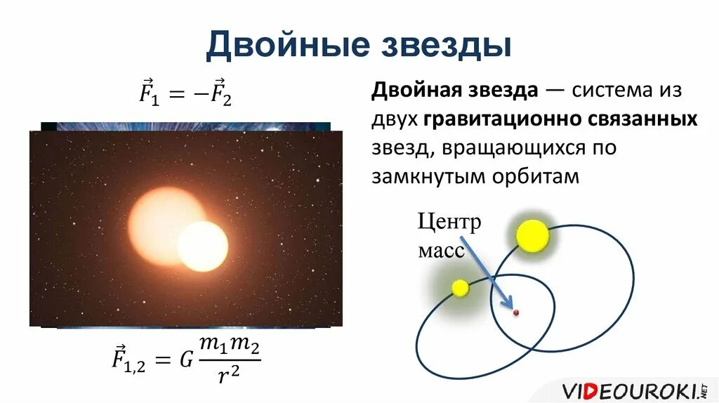 Двойные звезды расстояние