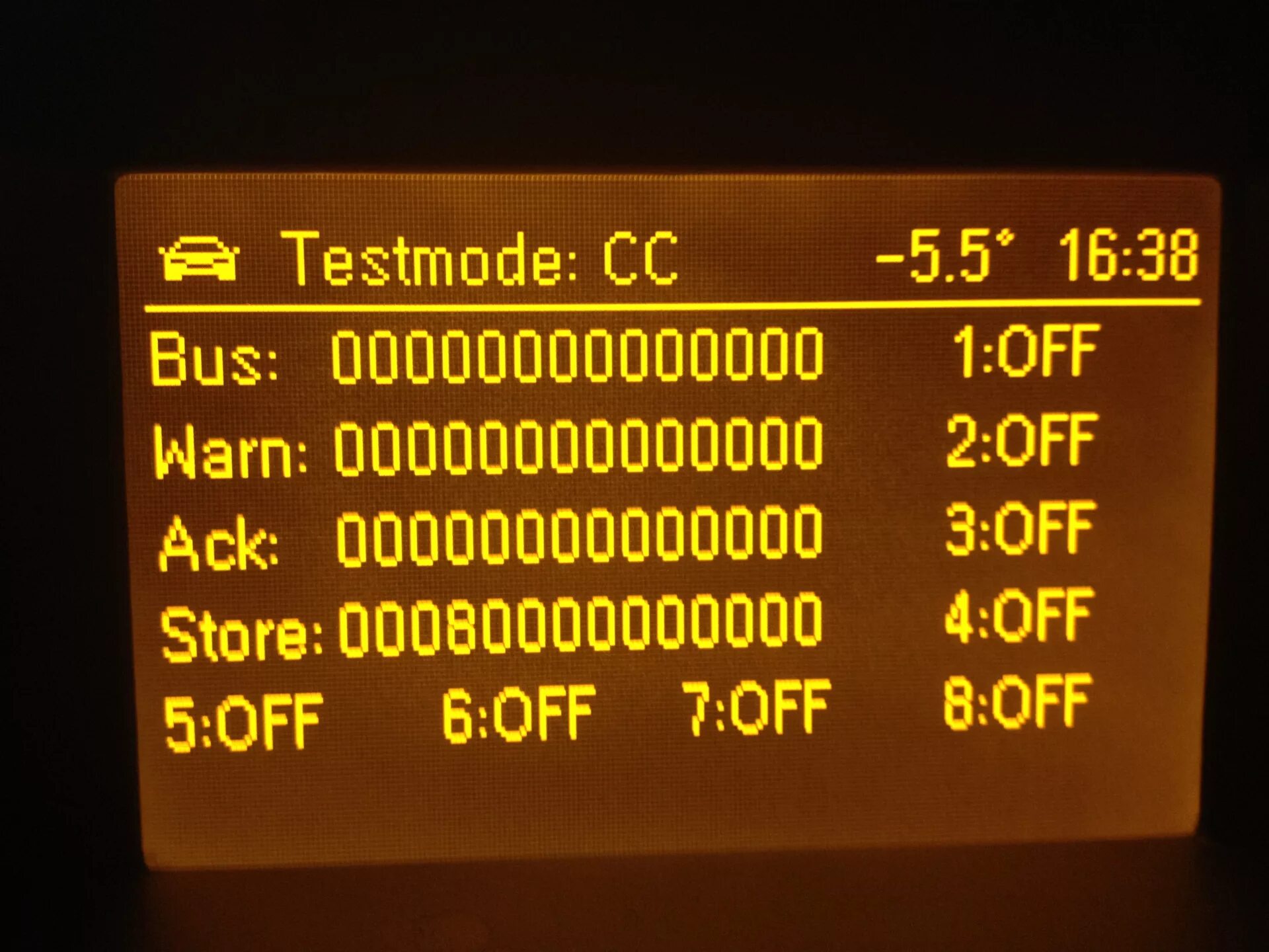 0 to warning