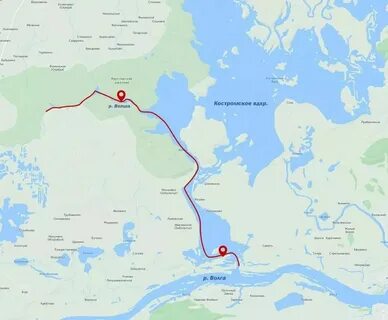 Водохранилища на волге на карте