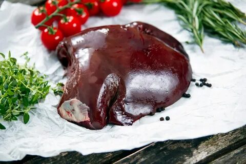 Сырая замороженная печень