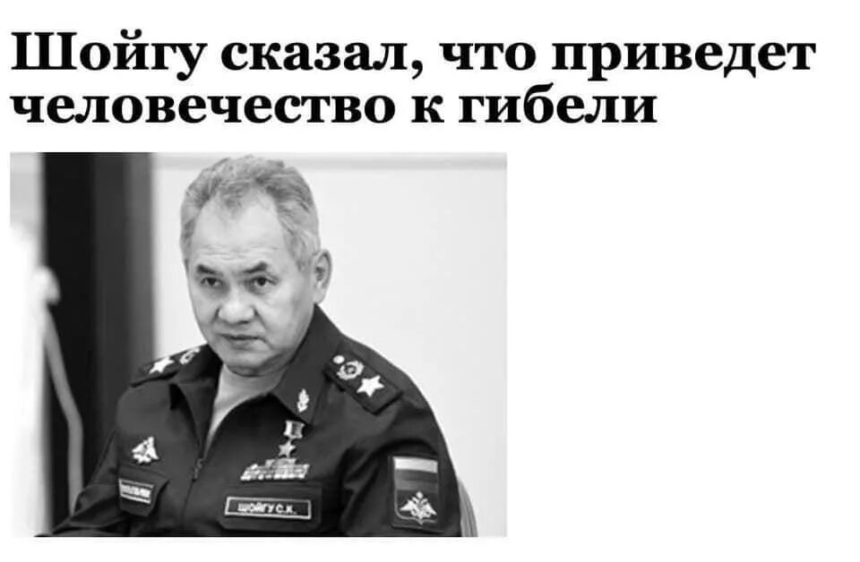 Что говорит шойгу о замене мобилизованных. Шойгу сказал что приведет человечество к гибели. шойгу сказал. шойгу сказал что приведет человечество к гибели мем. шойгу оленевод.