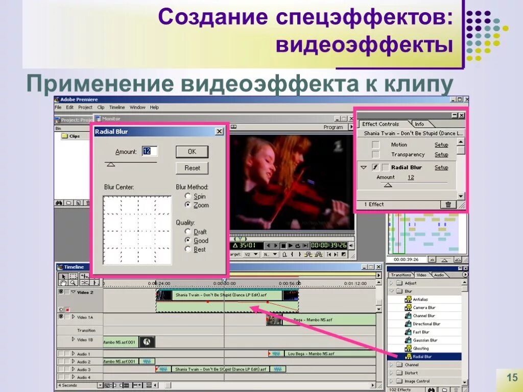 Визуальные эффекты программа