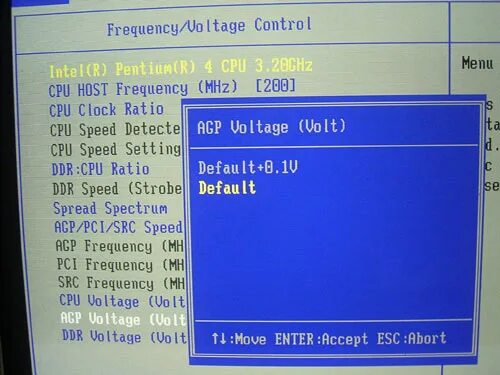 Частота шины pci