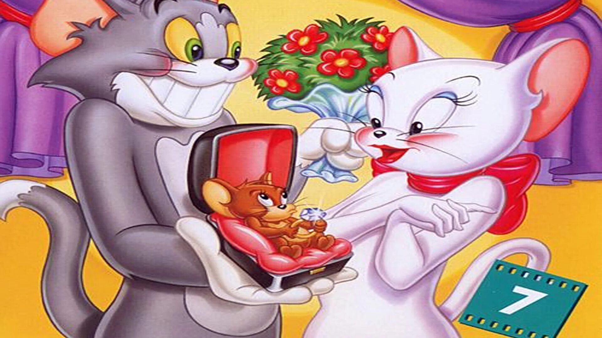 Том любит джерри. Tom and Jerry. Кошечка Тудлз из том и Джерри. Том и Джерри том. Tom 7 Jerry.